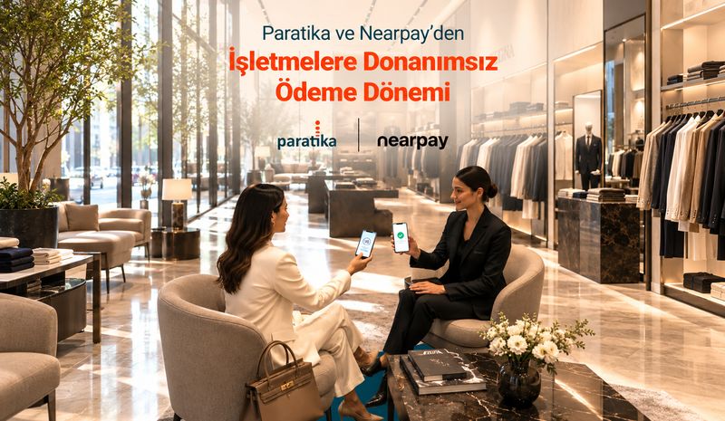 Paratika ve Nearpay’den İşletmelere Donanımsız Ödeme Dönemi